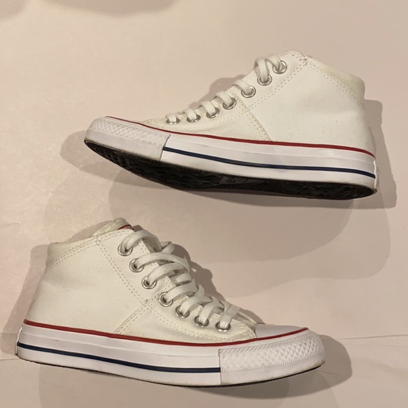 White converse Madison Mid US 5 - Picture 4 of 9